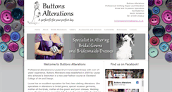 Desktop Screenshot of buttonsalterations.co.uk